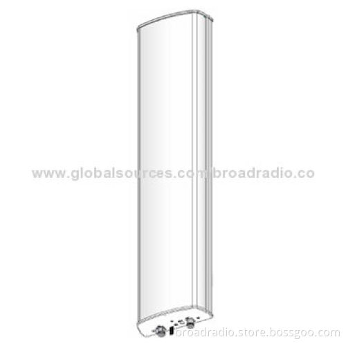 X Pol Panel T Base Station Antenna, 806-960MHz 65-degree, 15dBi, 0-14°